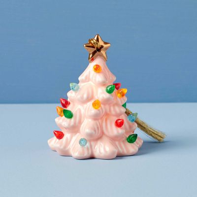 Lenox Treasured Traditions Pink Lit Tree Ornam, MPN: 896878, UPC: 194372032957
