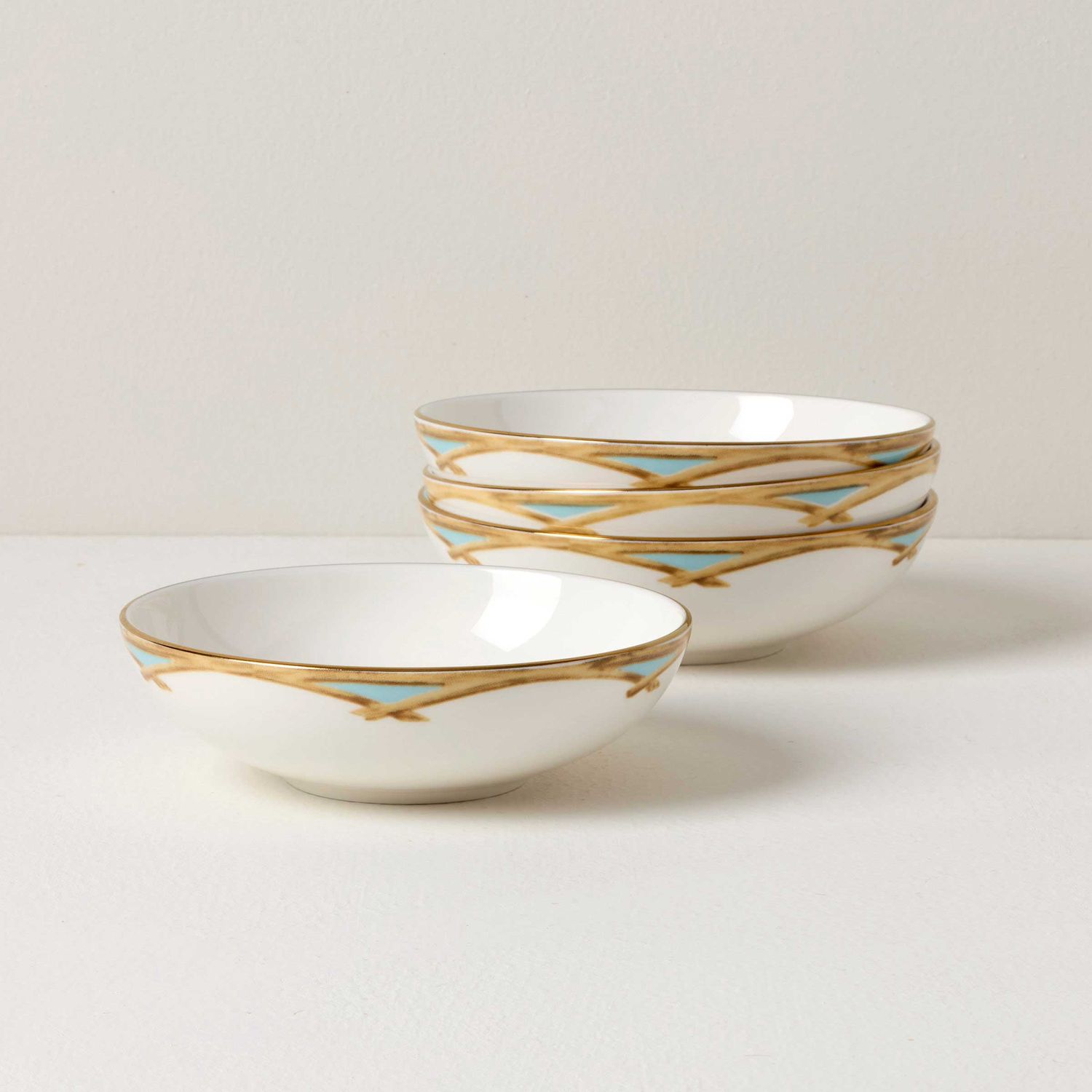Lenox Colonial Bamboo Fruit Bowl Set of 4, MPN: 897298, UPC: 194372035835