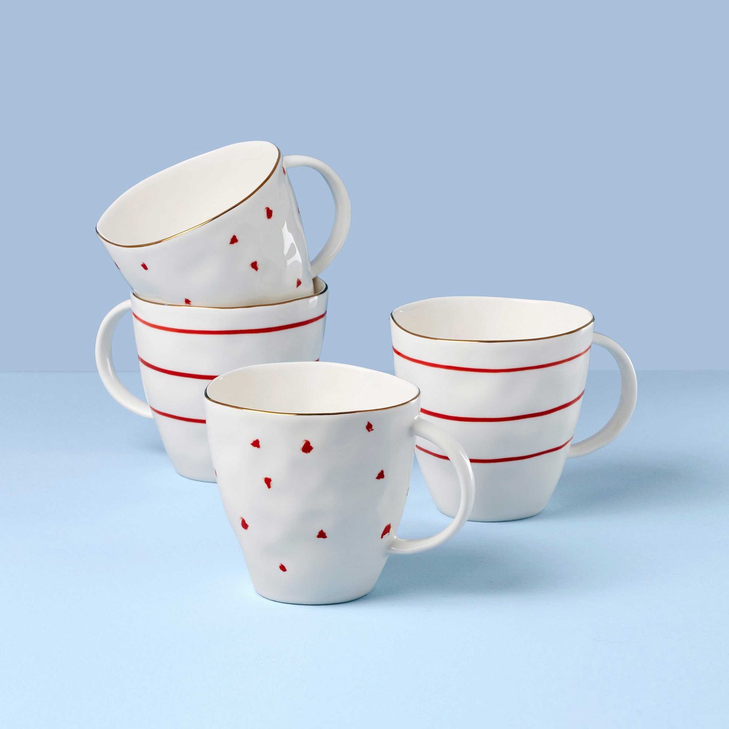 Lenox Garnet Bay Mug Set of 4, MPN: 896837, UPC: 194372032773