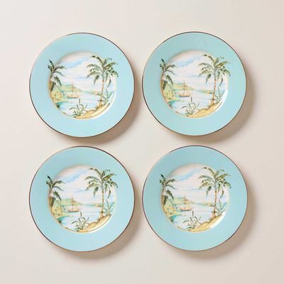 Lenox Colonial Tradewind Accent Plate Set of 4, MPN: 897265, UPC: 194372035507