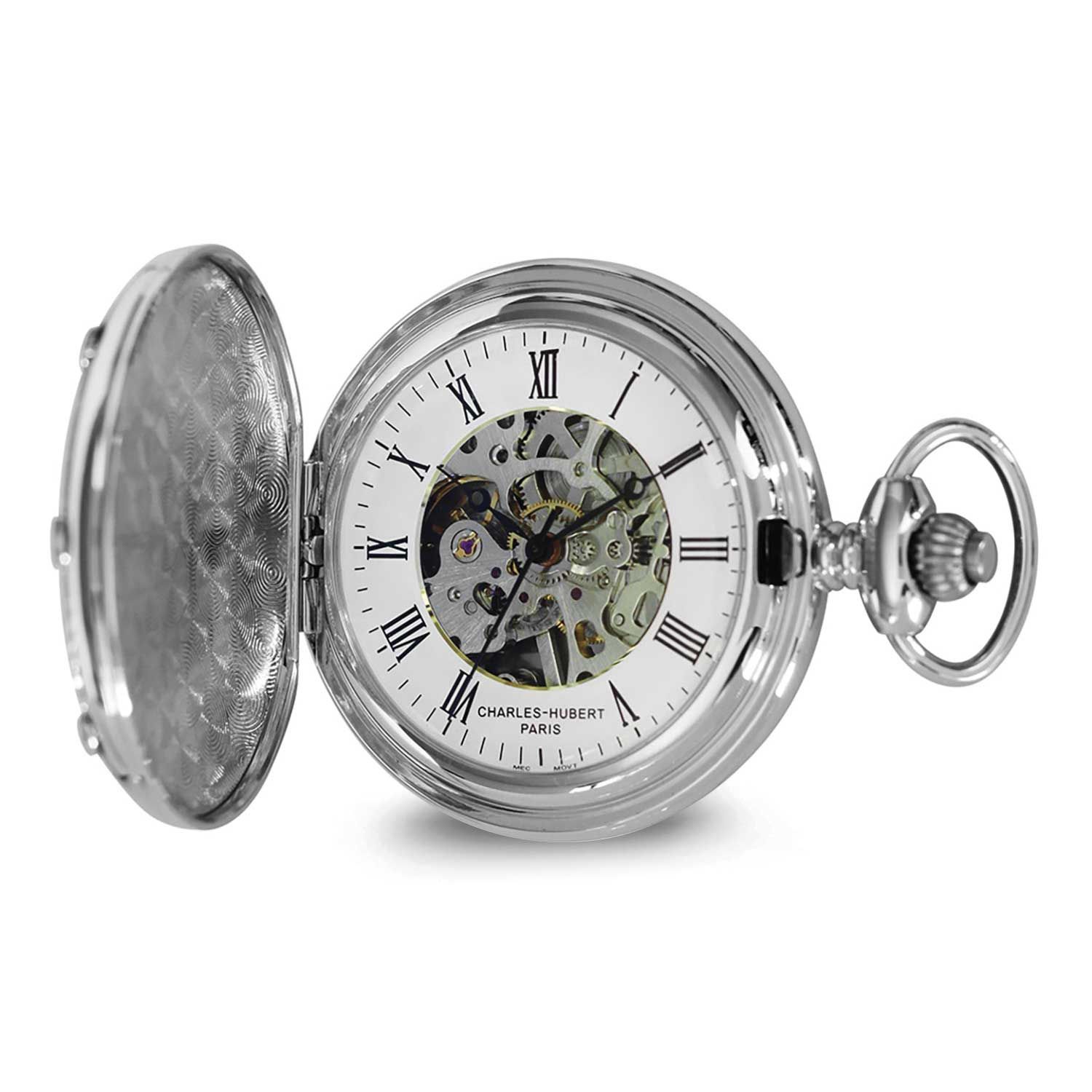 Charles-Hubert Two-Tone Full Hunter Mechanical Pocket Watch XWA6870