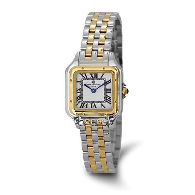 Charles-Hubert Two-Tone Yellow IP-plated Stainless Steel Quartz Watch XWA6837