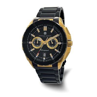 Charles-Hubert Two-Tone Stainless Steel Chronograph Quartz Watch XWA6799
