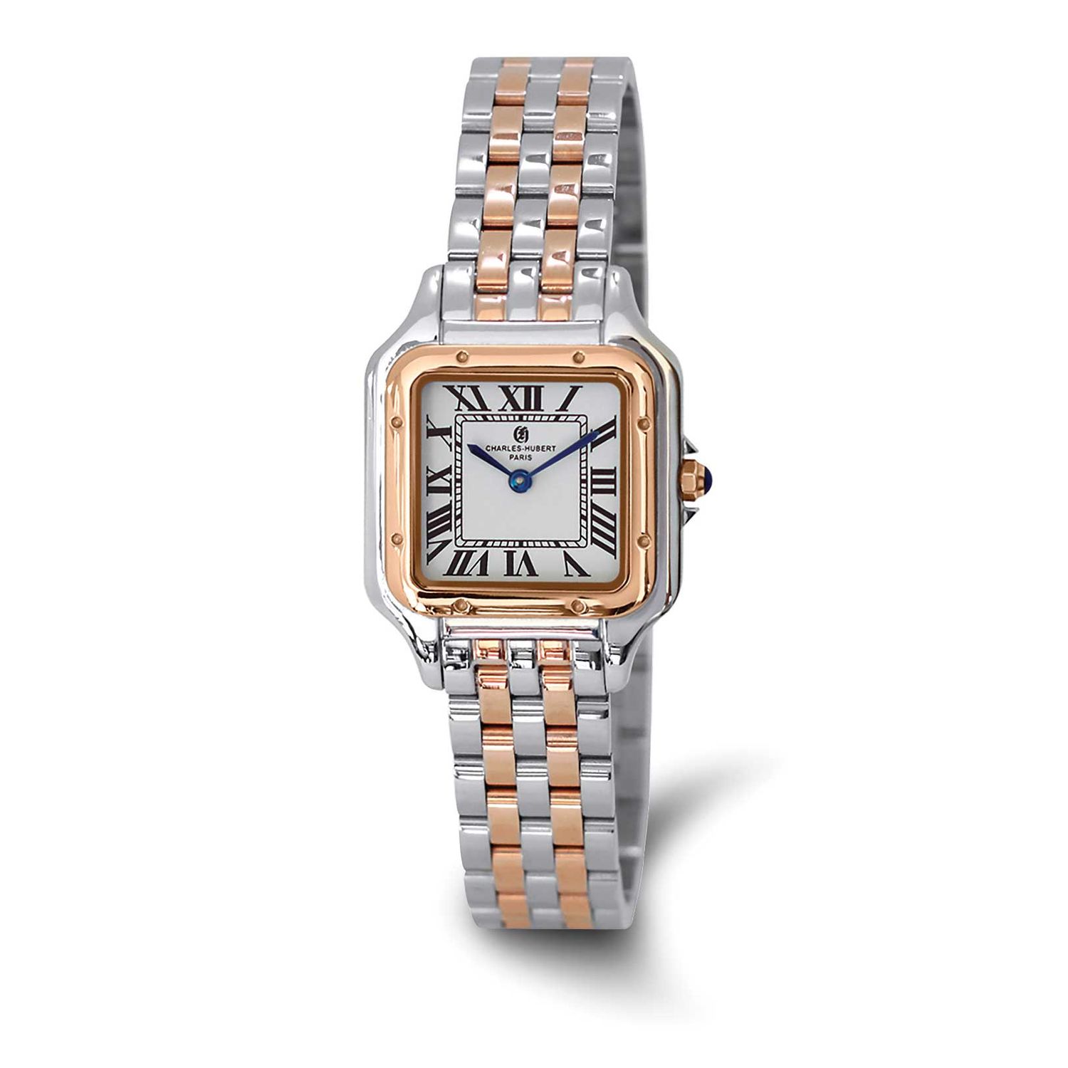 Charles-Hubert Two-Tone Rose IP-plated Stainless Steel Quartz Watch XWA6836