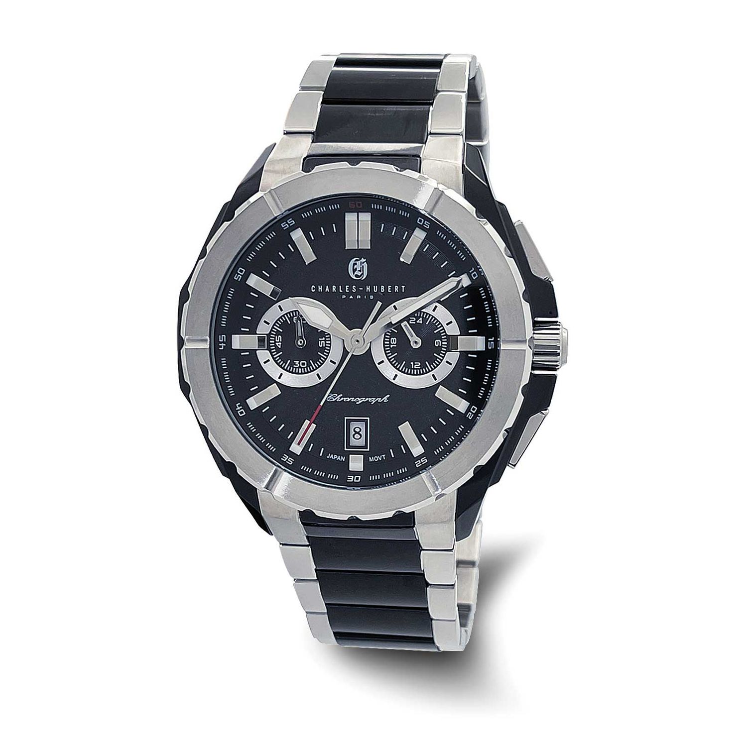 Charles-Hubert Two-Tone Stainless Steel Chronograph Quartz Watch XWA6800