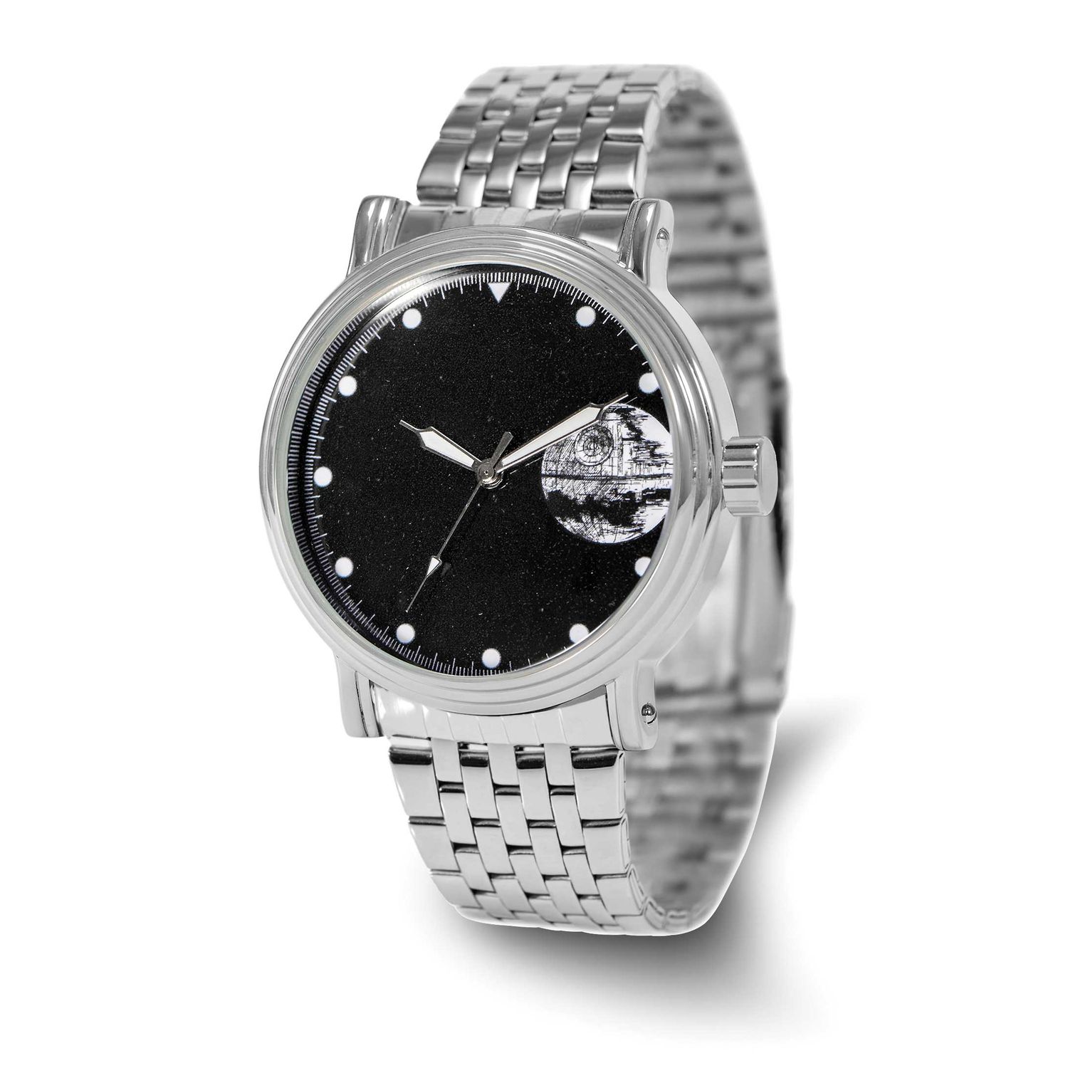 Star Wars Adult Size Death Star Silver-tone Watch XWA6697