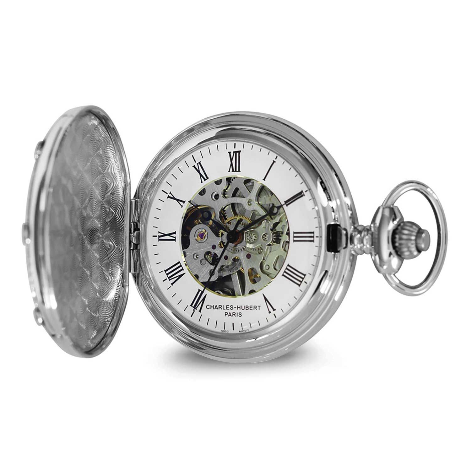 Charles-Hubert Full Hunter Mechanical Pocket Watch XWA6868