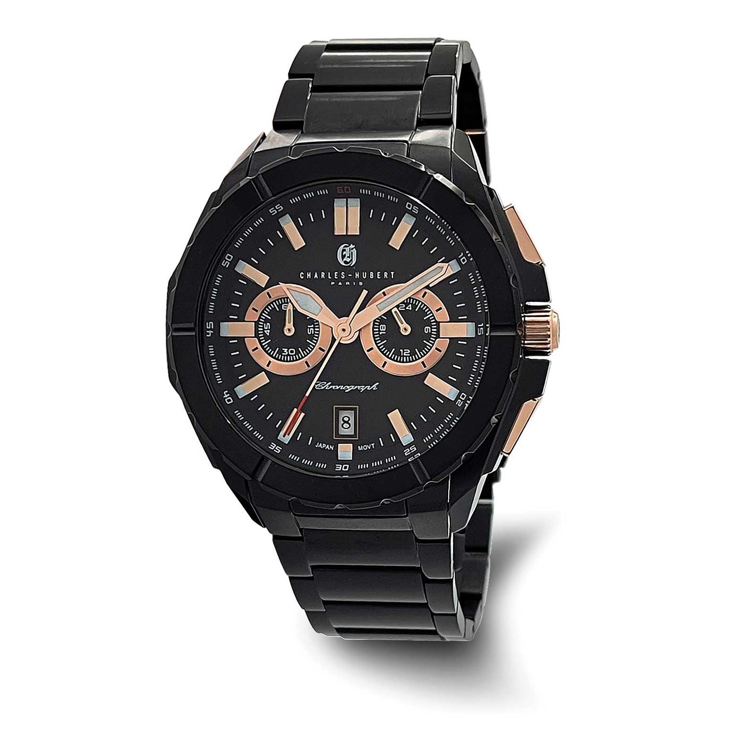 Charles-Hubert Stainless Steel Chronograph Quartz Watch XWA6798