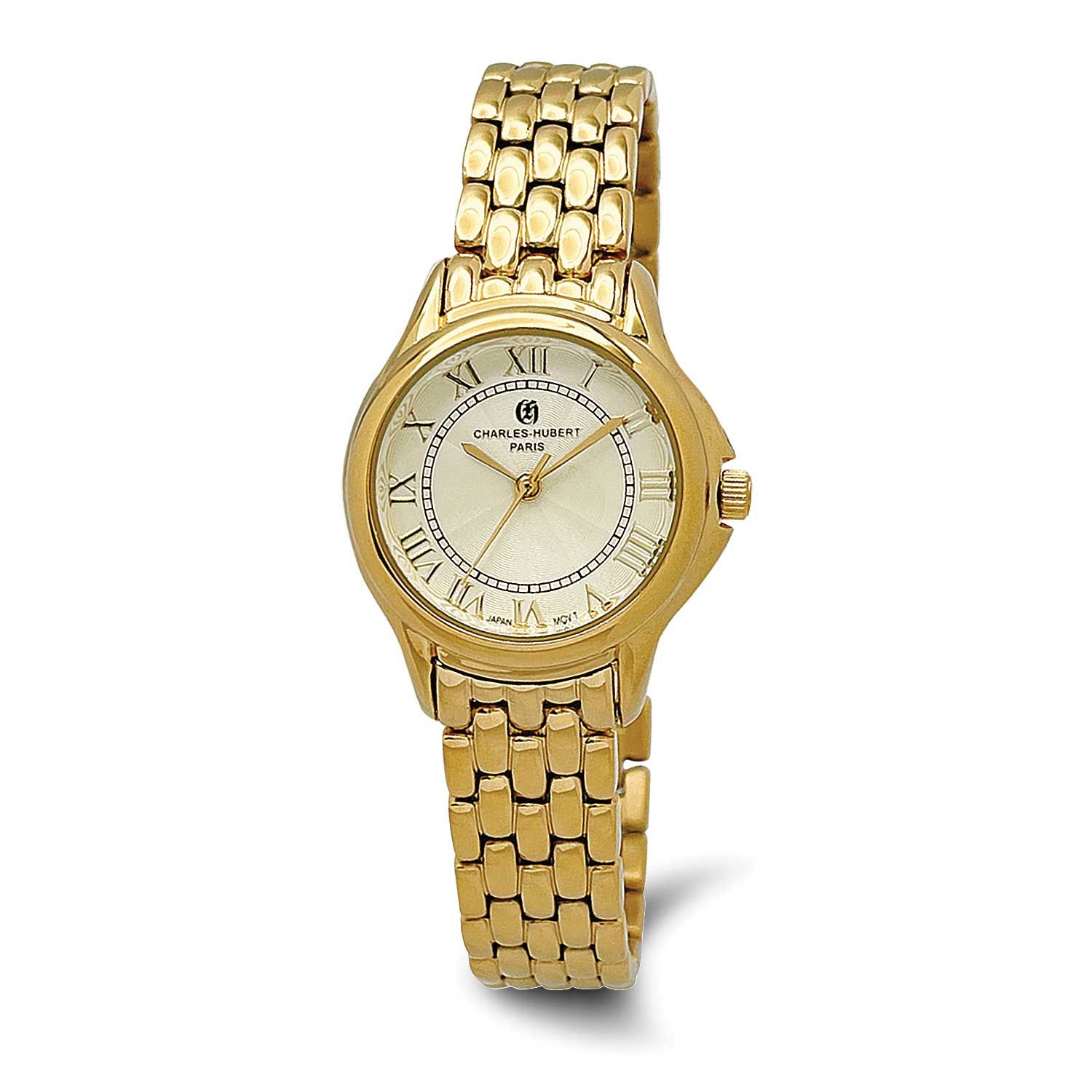 Charles-Hubert Gold-Plated Quartz Watch XWA6823