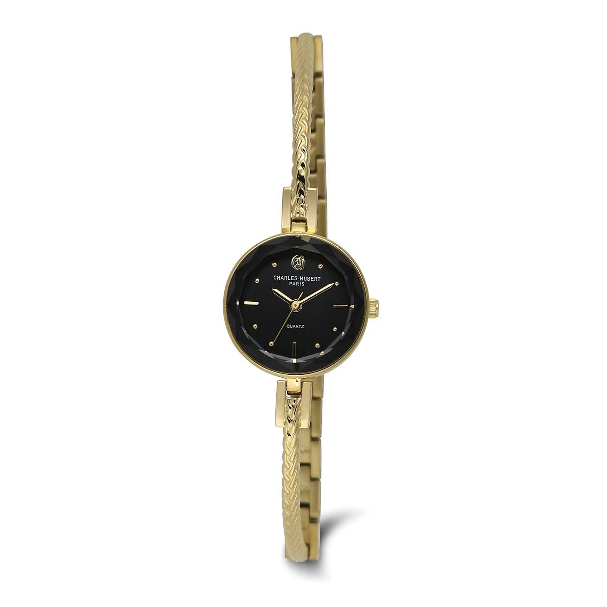 Charles-Hubert Gold IP-plated Stainless Steel Quartz Watch XWA6875