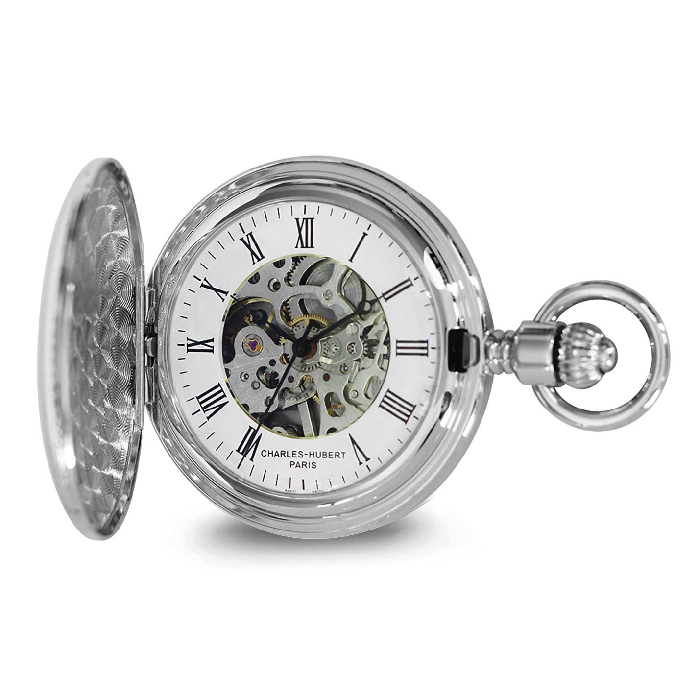 Charles-Hubert Two-Tone Full Hunter Mechanical Pocket Watch XWA6862