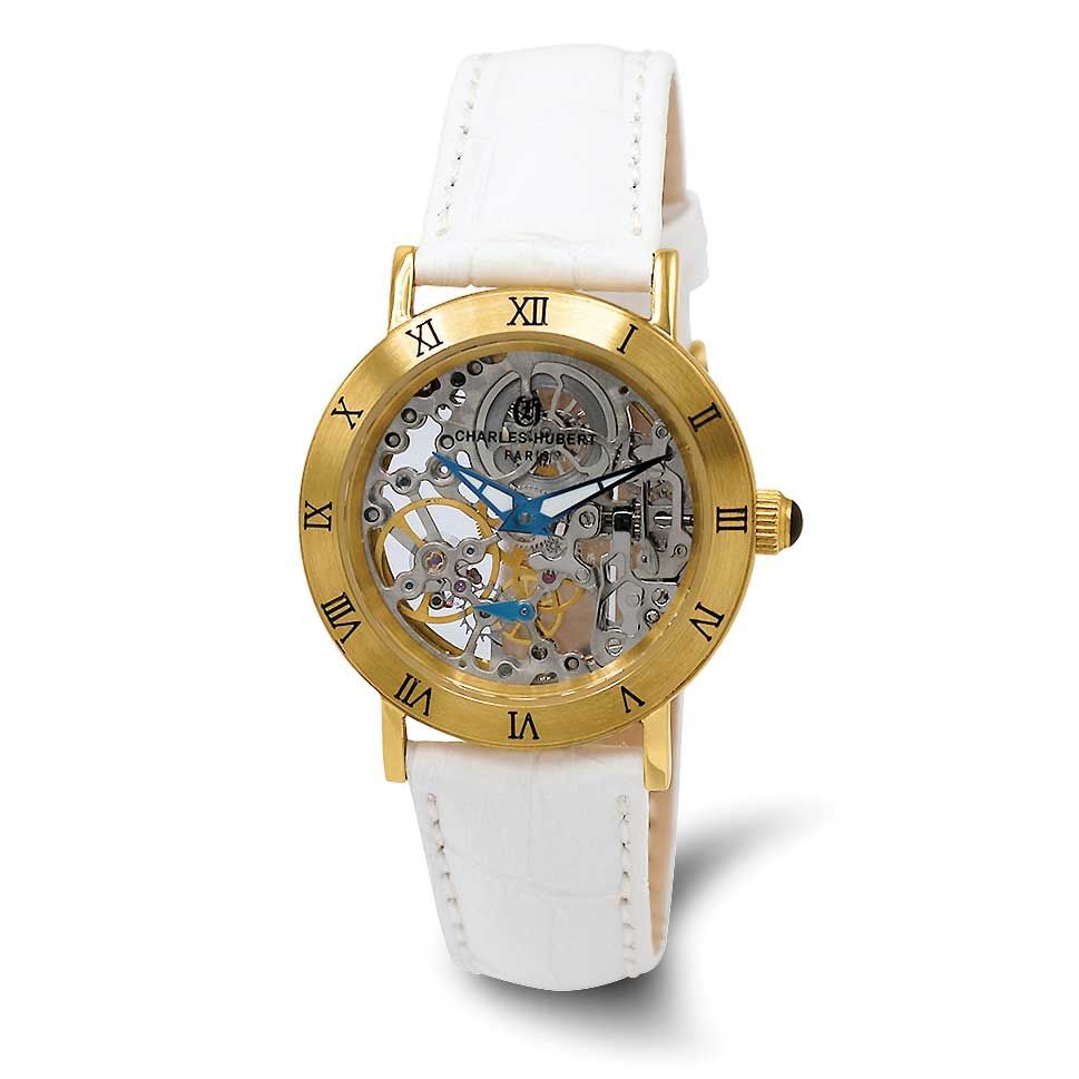Charles-Hubert Gold-Plated Stainless Steel Mechanical Watch XWA6850