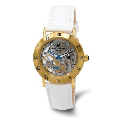 Charles-Hubert Gold-Plated Stainless Steel Mechanical Watch XWA6850