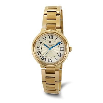 Charles-Hubert Gold-Plated Stainless Steel Quartz Watch XWA6832