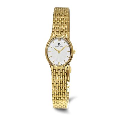 Charles-Hubert Gold IP-plated Stainless Steel Quartz Watch XWA6888