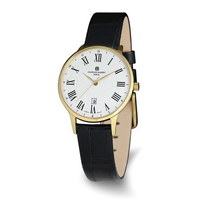 Charles-Hubert Gold-Plated Stainless Steel Quartz Watch XWA6855