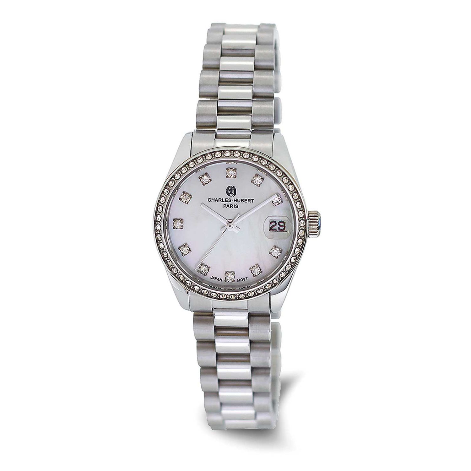 Charles-Hubert Stainless Steel Quartz Watch XWA6846
