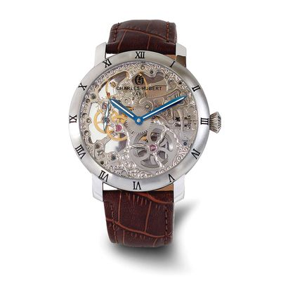 Charles-Hubert Stainless Steel Mechanical Wrist Watch XWA6815