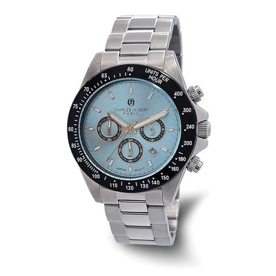 Charles-Hubert Stainless Steel Chronograph Quartz Watch XWA6797