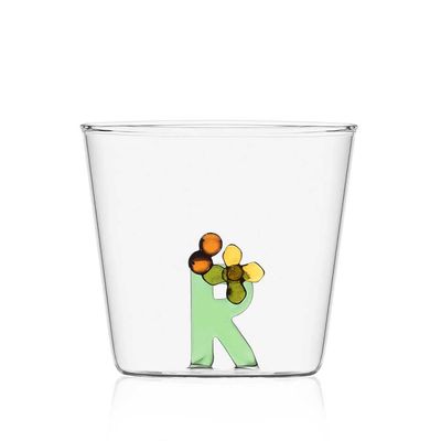 Ichendorf Milano Greenwood Bloom Alphabet Tumbler R 11.8 oz, MPN: IC352.177, UPC: 790955377158