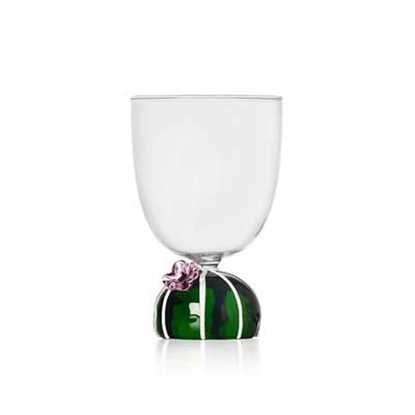 Ichendorf Milano Desert Plants Water Glass Pink Flower 10.8 oz, MPN: IC352.068, UPC: 790955375819