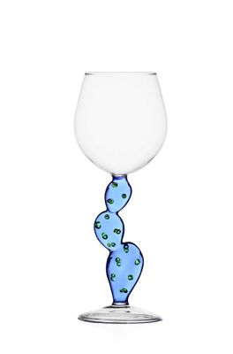 Ichendorf Milano Desert Plants Stemmed Glass Cactus Lightblue 11.8 oz, MPN: IC352.026, UPC: 7909553…