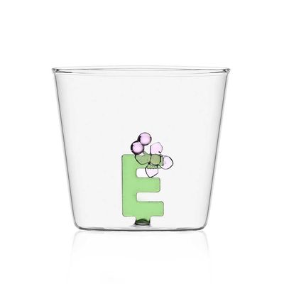 Ichendorf Milano Greenwood Bloom Alphabet Tumbler E 11.8 oz, MPN: IC352.164, UPC: 790955377028