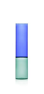 Ichendorf Milano Bamboo Groove Vase Green Blue 11.81 Inch, MPN: IC367.201, UPC: 790955374034