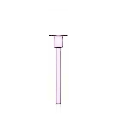 Ichendorf Milano Helios Short Cand leholder Pink H.7.09 in, MPN: IC370.367, UPC: 790955377721