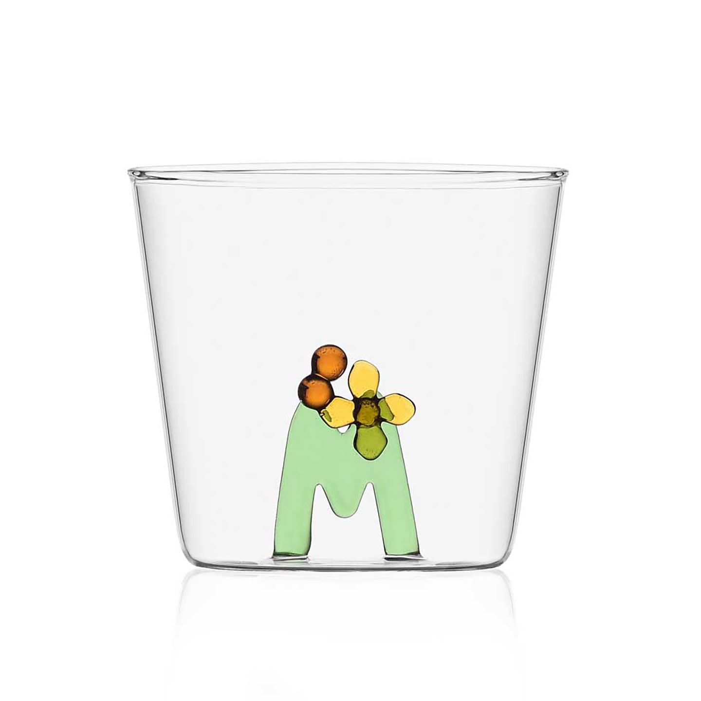 Ichendorf Milano Greenwood Bloom Alphabet Tumbler M 11.8 oz, MPN: IC352.172, UPC: 790955377103