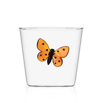 Ichendorf Milano Garden Picnic Tumbler Red Butterfly 11.8 oz, MPN: IC352.045, UPC: 790955376717