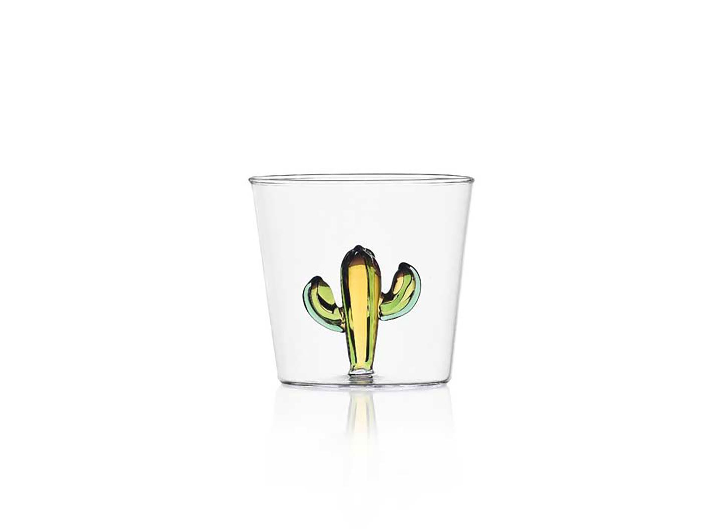 Ichendorf Milano Desert Plants Tumbler Cactus GreenAmber 11.8 oz, MPN: IC352.105, UPC: 790955375895