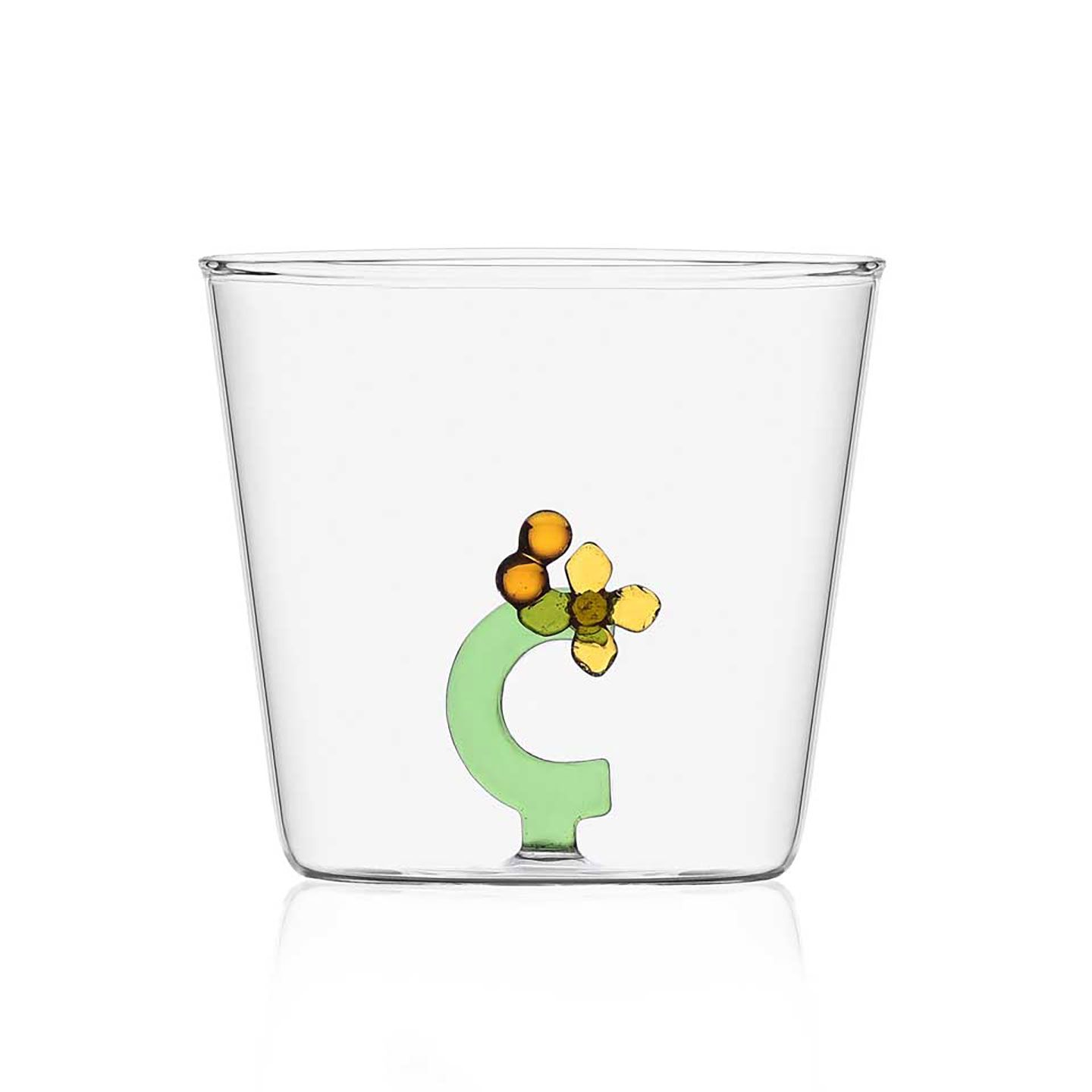 Ichendorf Milano Greenwood Bloom Alphabet Tumbler C 11.8 oz, MPN: IC352.162, UPC: 790955377004