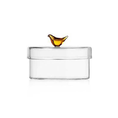 Ichendorf Milano Birds Low Box Amber Bird 1.96/2.95 Inch, MPN: IC352.303, UPC: 790955374249