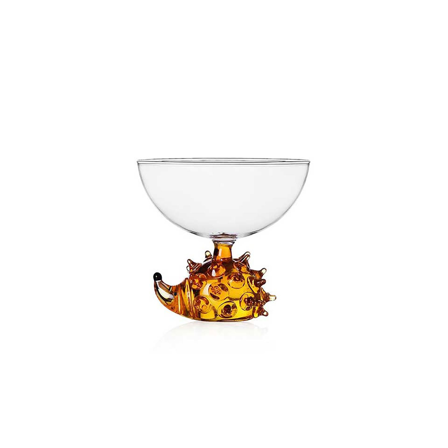 Ichendorf Milano Animal Farm Bowl Amber Hedgehog, MPN: IC352.367, UPC: 790955373686