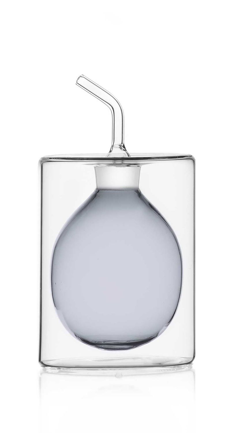 Ichendorf Milano Cilindro Colore Oil Bottle Smoke 5.1 oz, MPN: IC370.073, UPC: 790955375550