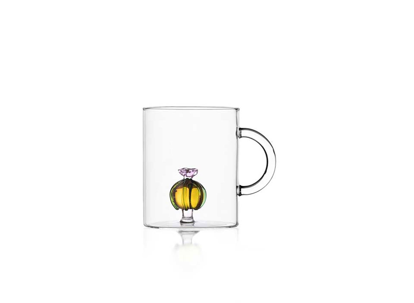 Ichendorf Milano Desert Plants Mug Cactus Pink Flower 15.2 oz, MPN: IC352.107, UPC: 790955375918