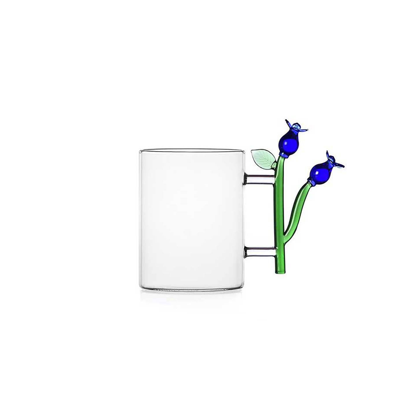 Ichendorf Milano Botanica Mug Blue Flower 15.2 oz, MPN: IC354.033, UPC: 790955374911