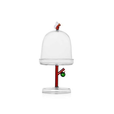 Ichendorf Milano Fruits &amp; Flowers Dome with Dish Squirrel Diam 5.71 in, MPN: IC365.174, UPC: 790955…