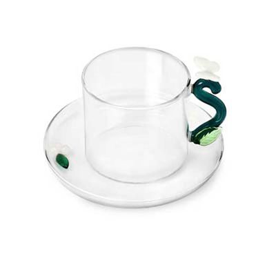 Ichendorf Milano Fruits &amp; Flowers Teacup with Saucer Butterfly 10.1 oz, MPN: IC352.197, UPC: 790955…