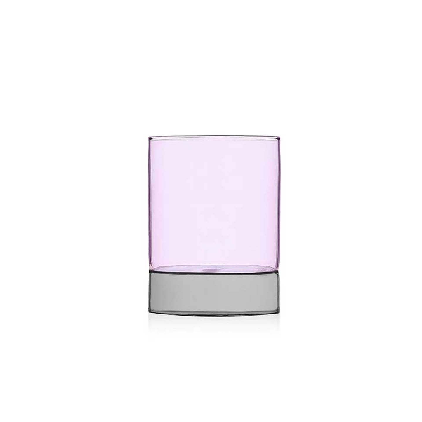 Ichendorf Milano Bamboo Groove Tumbler Smoke Pink 8.5 oz, MPN: IC312.161, UPC: 790955374133