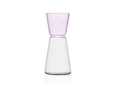 Ichendorf Milano High Rise Pitcher Clear Pink 27.1 oz, MPN: IC312.110, UPC: 790955377738