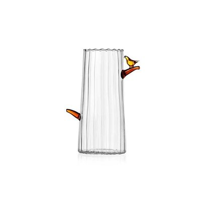 Ichendorf Milano Birds Vase Amber Bird 8.27 Inch, MPN: IC352.306, UPC: 790955374270