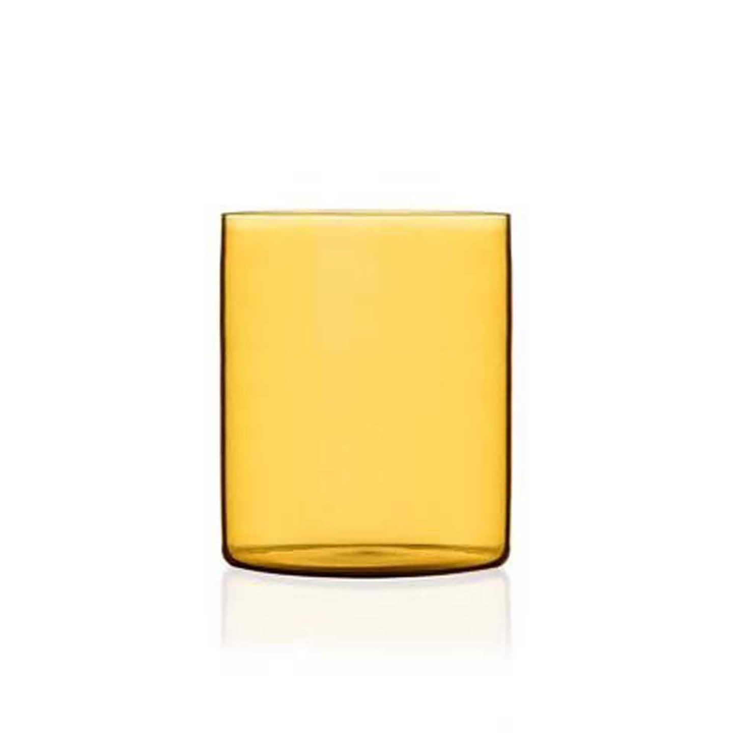 Ichendorf Milano Cilindro Extra Light Colore Water Glass Yellow 14.5 oz, MPN: IC350.493, UPC: 79095…