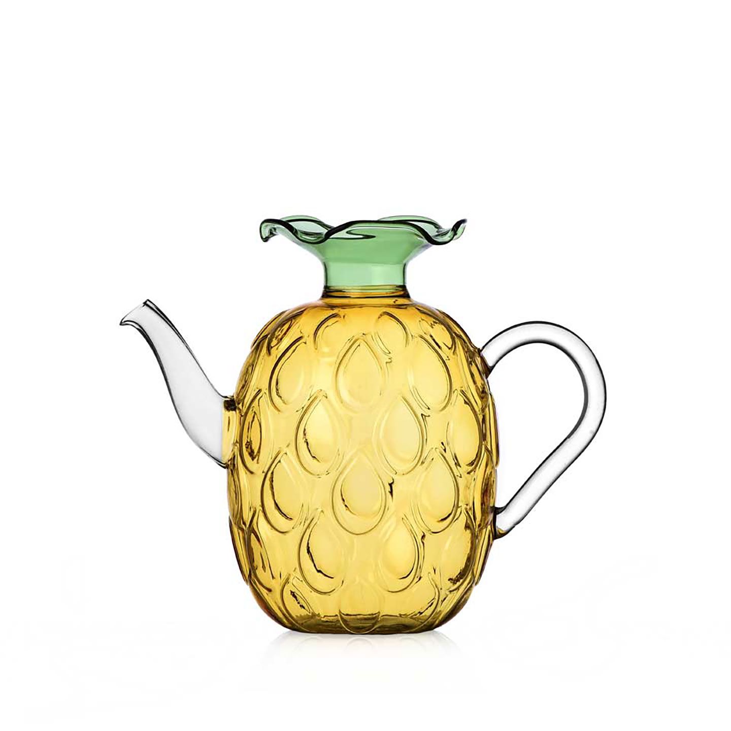 Ichendorf Milano Fruits &amp; Flowers Teapot Pineapple 37.2 oz, MPN: IC354.247, UPC: 790955296664