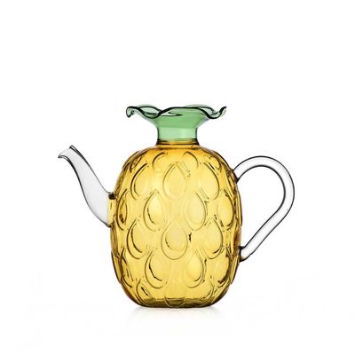 Ichendorf Milano Fruits &amp; Flowers Teapot Pineapple 37.2 oz, MPN: IC354.247, UPC: 790955296664