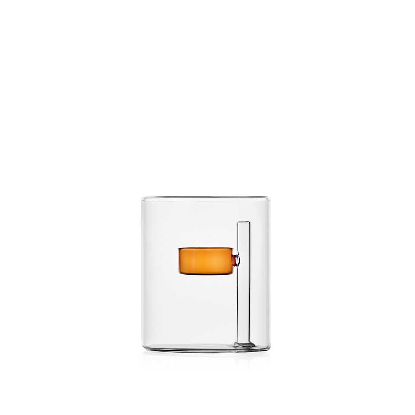 Ichendorf Milano Iris Tealight 1 Candles Amber 4.72 Inch, MPN: IC313.095, UPC: 790955386679
