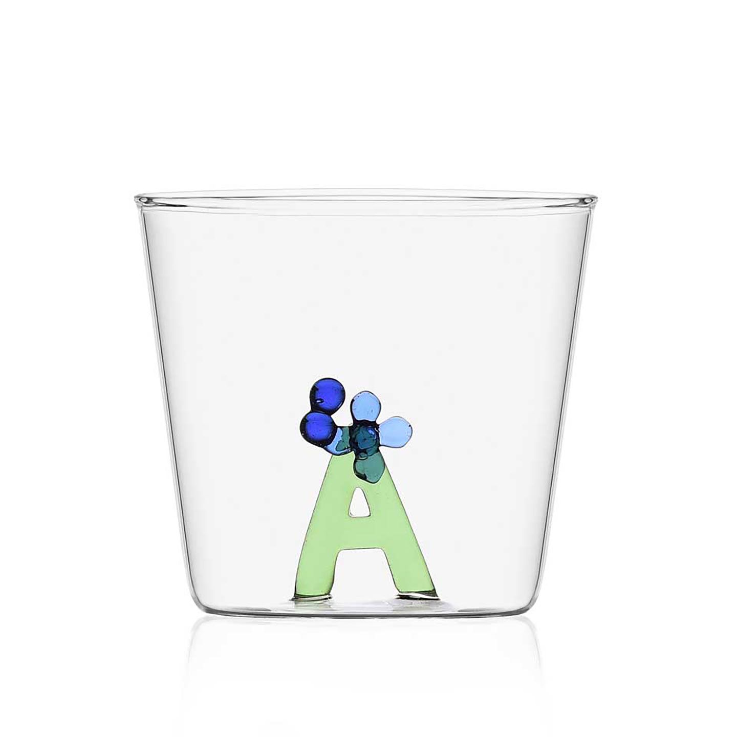 Ichendorf Milano Greenwood Bloom Alphabet Tumbler A 11.8 oz, MPN: IC352.160, UPC: 790955376984