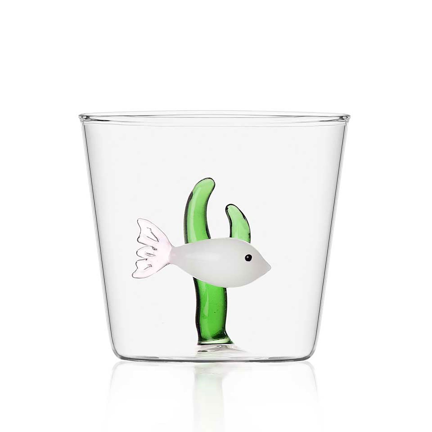 Ichendorf Milano Marine Garden Tumbler White Fish Green Seaweed 11.5 oz, MPN: IC352.057, UPC: 79095…