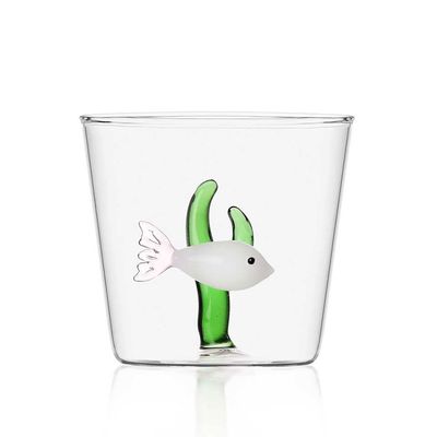 Ichendorf Milano Marine Garden Tumbler White Fish Green Seaweed 11.5 oz, MPN: IC352.057, UPC: 79095…